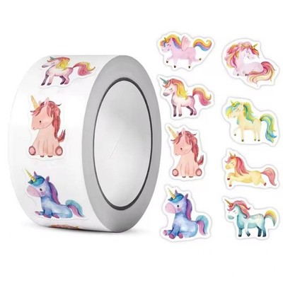 Einhorn Pegasus Belohnung Aufkleber für Kinder - Niedliche DIY Aufkleber für Lehrer & Geschenk