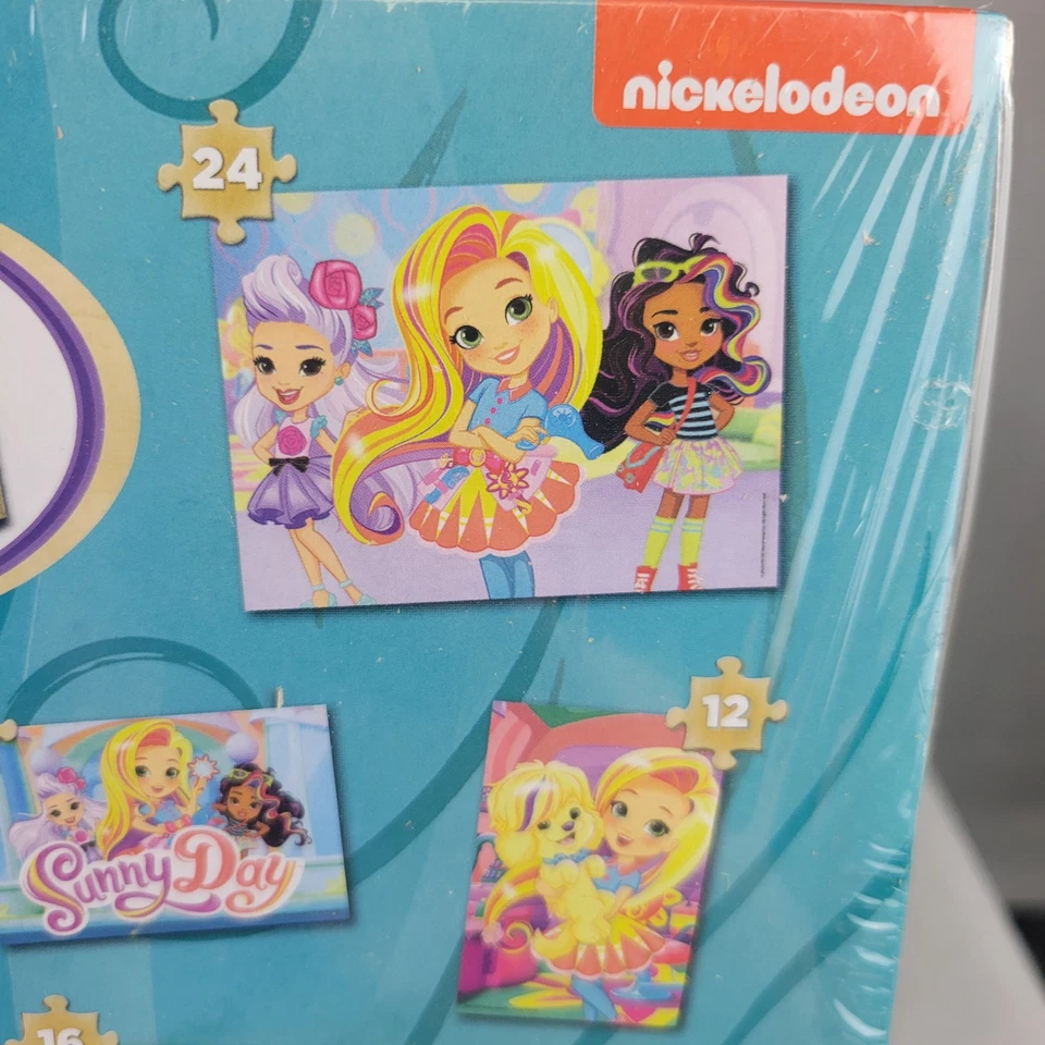 Sunny Day 5 Wooden Puzzles Nickelodeon by Cardinal New - Image 3 of 4