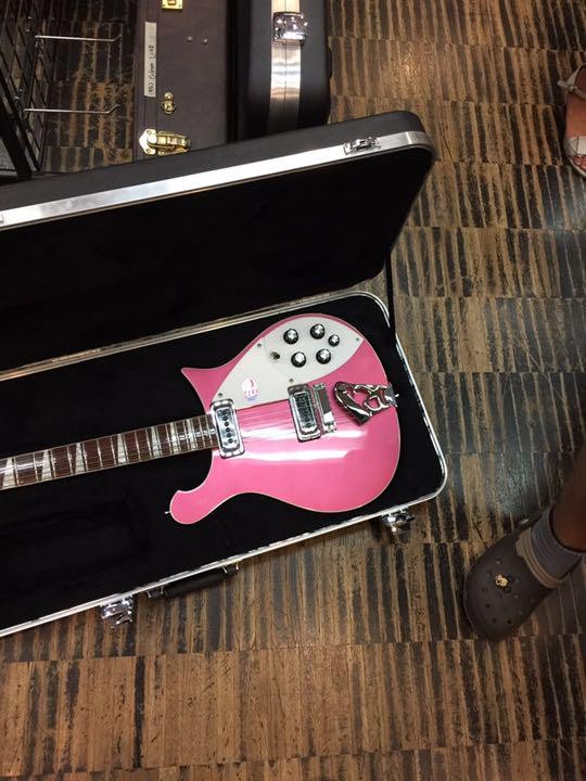 Electric Guitar Rickenbacker 620 Metallic Plumglo with Hard
