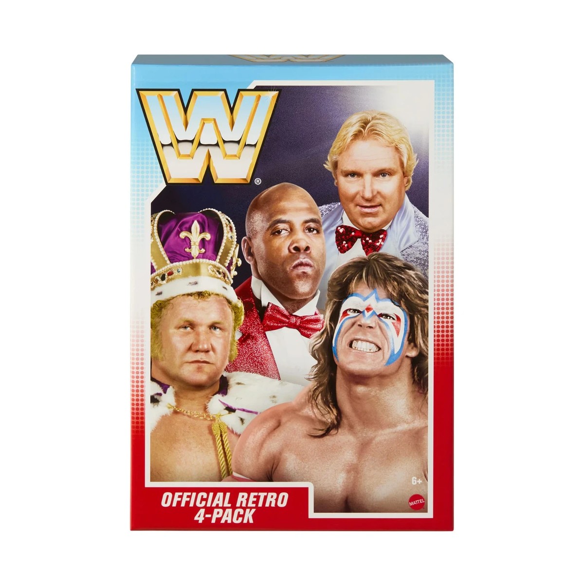 WWE Retro Bundle 4-Pack Virgil, Warrior, Heenan, Harley Action