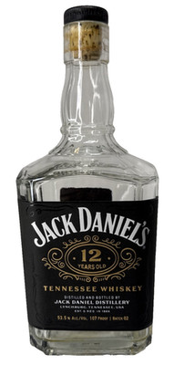 Jack Daniel s 12 Year Batch 2 Empty Bottle/Unrinsed Tennessee Whiskey