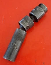 Matco BDUUP206PA 5/8 3/8 Drive Double Joint Swivel Impact Spark Plug Socket READ