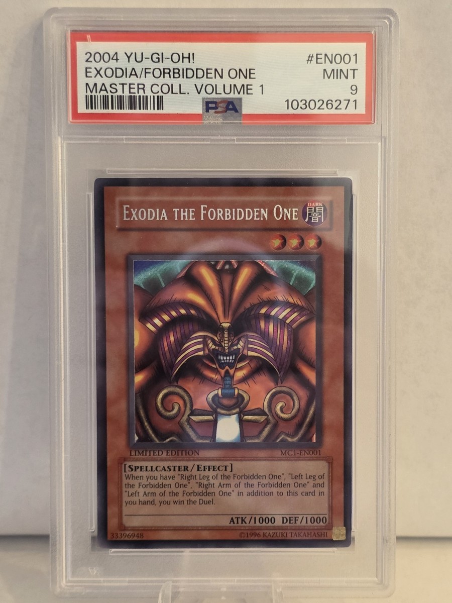 Exodia the Forbidden One MC1-EN001 Master Collection Volume