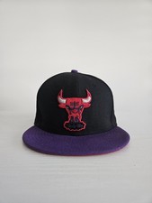 Chicago Bulls New Era 9FIFTY Snapback Hat Windy City Hardwood Classics Black...