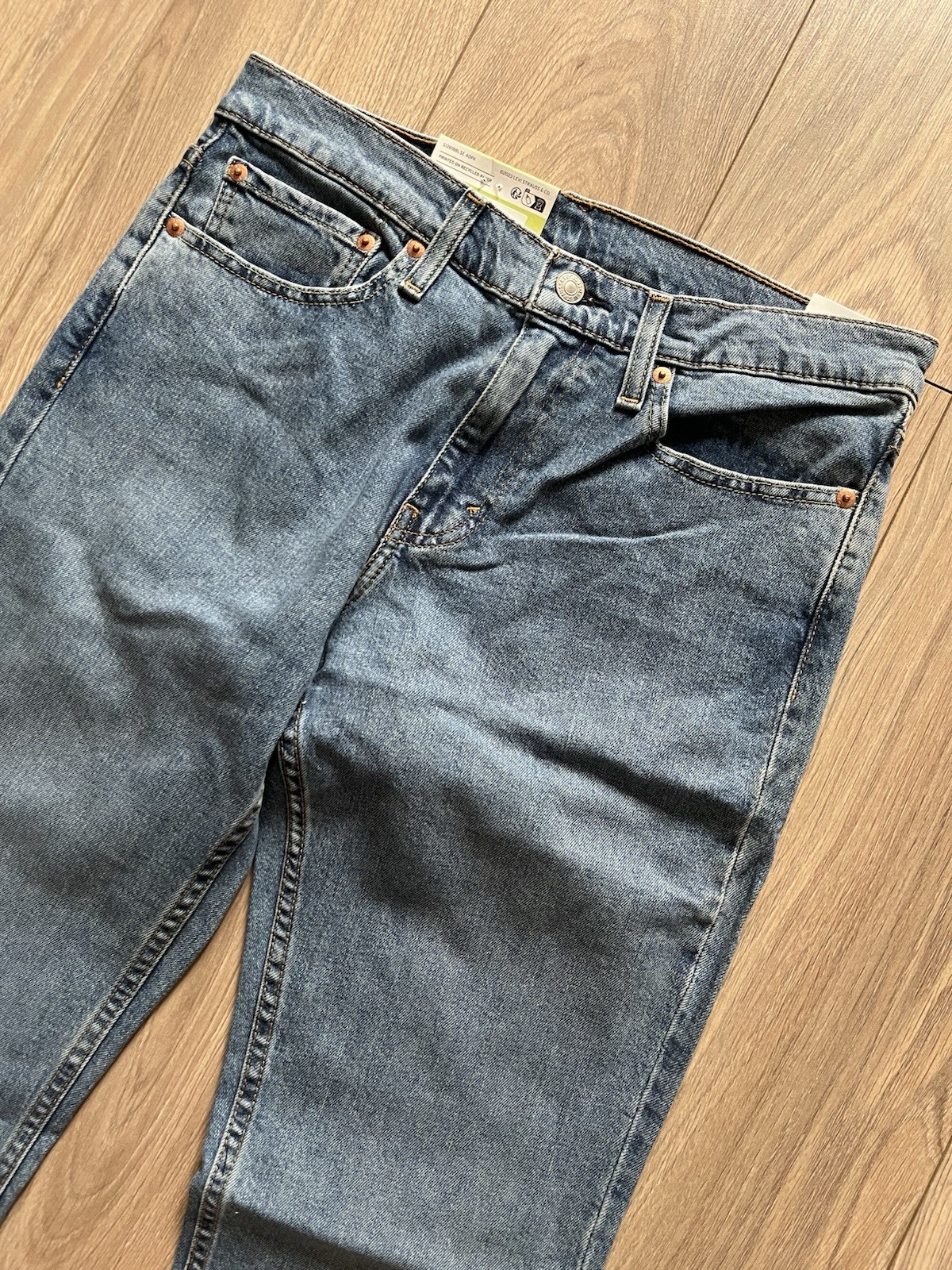 Levis 511 Slim Fit Stretch Eco Performance Blue Jeans 31W 32L £110 RRP BNWT image 2