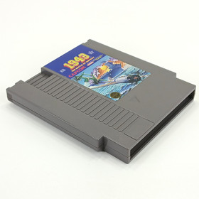 1943 The Battle Of Midway NES Video Game Nintendo, 1988 Authentic Tested & Works