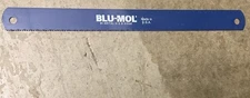 BLU-MOL HI SPEED STEEL 12" X 1" X .050 10 TOOTH SAW BLADE -- 10 PCS. (FREE SHIP)
