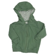 Alana, Kapuzenpullover, Größe: 80, Grün, Bio-Baumwolle, Streifen, Jungen #DWh