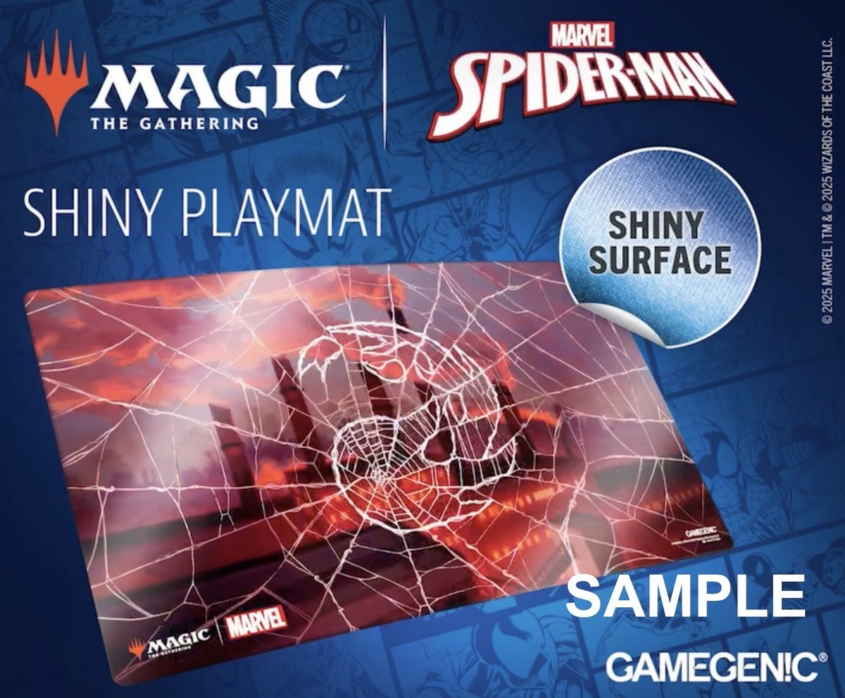 Magic MTG MagicCon Atlanta 2025 Spider-Man GameGenic playmat set