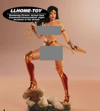 1/24 8CM tall HOT Wonder Woman 3D Print Model Unpainted Garage Kit mini Figure