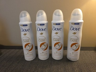Dove Advanced Care Go Fresh Deodorant, Coconut And Jasmine,  4 Pack