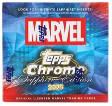 2025 TOPPS CHROME MARVEL SAPPHIRE COMPLETE YOUR SET