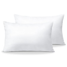 12x20Inch Lumbar Throw Pillow Inserts, Set of 2 Rectangle Form Cushion Stuffe...