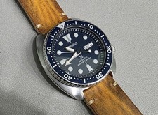 Seiko Prospex Turtle Automatikuhr blau Diver ...