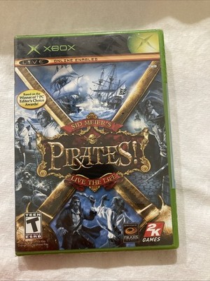 Sid Meier's Pirates: Live the Life Microsoft Original Xbox 2005 Complete