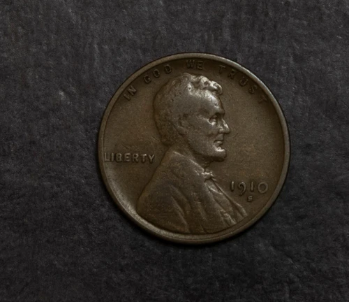 1910 S Lincoln Wheat Cent Fine Lot F 973