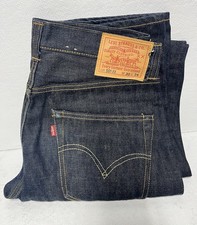 Levi  s Vintage Selvedge 501XX 30W x 34L - 1955 Big E - denim Jeans Blue Indigo