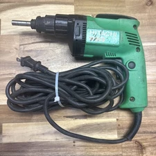 HITACHI TOOLS CORDED DRYWALL SCREWDRIVER SCREW GUN, 115V, 6.4A, 0-4000 RPM, W6V3