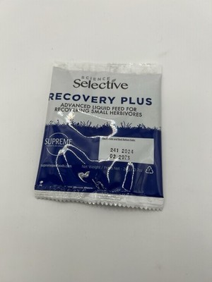 Science Selective Recovery Plus Small Herbivores 1 Pouch Liquid Feed