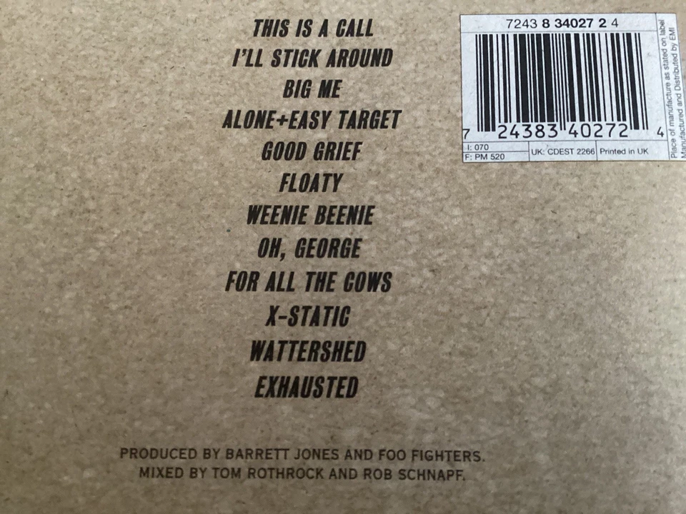 Foo Fighters,CD,Same - Bild 2 von 2