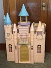 Vintage Barbie Swan Lake Musical Fantasy Castle 2003 Curtains Beds Parts 36X27”