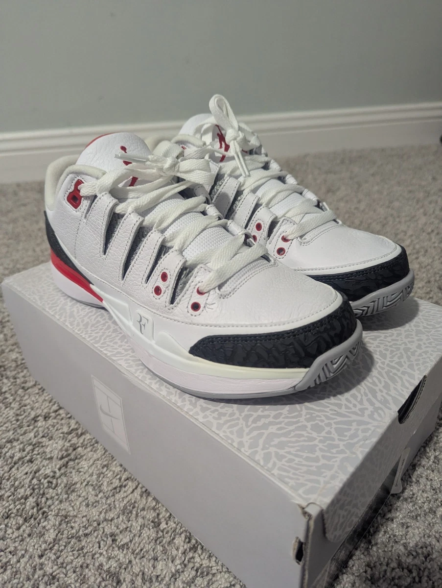 Preços baixos em Nike Zoom Vapor Tour AJ3 Fire Red | eBay