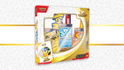 Pokemon 30th Celebration Poster Collection ME5.5 Pokemon TCG