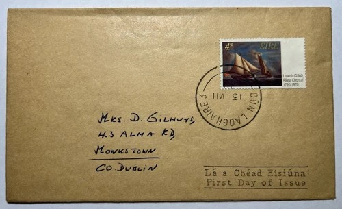 Ireland 1970 250th Anniversary of the Royal Cork Yacht Club FDC Stamps Envelope