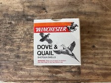 Vintage Winchester Dove & Quail - 20 Gauge - Empty Box