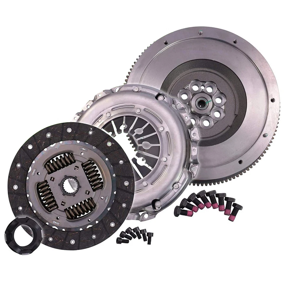 KIT EMBRAYAGE 4 PIECES VOLANT MOTEUR BUTEE pour BMW SERIE 3 E90 E92 E91 318 320D - Photo 3/4