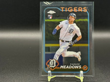 🔥 2024 Topps Chrome Parker Meadows Rookie RC #271 - Tigers 🔥