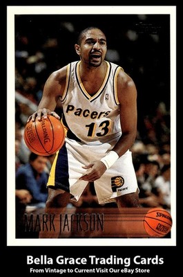 1996-97 Topps Mark Jackson #49 Indiana Pacers