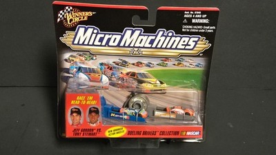 Micro Machines Jeff Gordon Tony Stewart Dueling Drivers Collection 2000 NIB