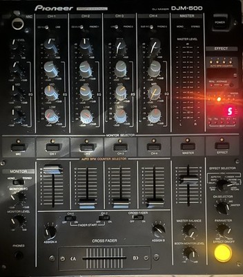 Pioneer DJM-500 Professional DJ Mixer 4 Channel | eBay