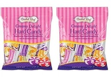 2 Coastal Bay Creamy Hard Candy Assorted Fruit 6oz Individually Wrapped Bulk