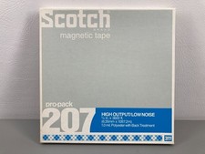 Scotch 207 Magnetic Metal 10.5" Reel to Reel 1/4  3600 ft Pro-pack High Output