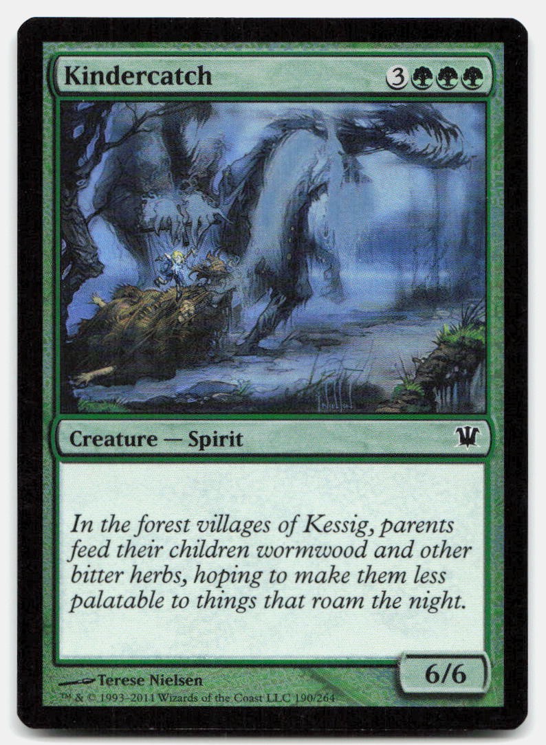 Kindercatch 190 Common Innistrad Magic: The Gathering Foil Lightly Played