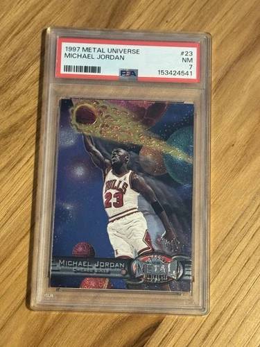 1997-98 Metal Universe - Michael Jordan #23 PSA 7