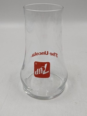 Vintage 7UP 7-Up 7 Up The Uncola Upside Down Glass 5-3/4  14oz