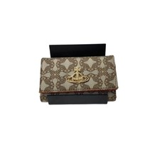 Vivienne Westwood Women's Key Case  Brown Allover Pattern