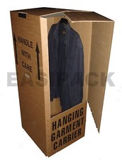 10 x Large Strong WARDROBE Cardboard Box Removal Carton