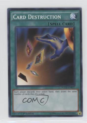 2016 Yu-Gi-Oh! 1st Edition Card Destruction #YGLD-ENB27 0ms5 - Picture 1 of 3