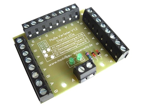 Schoenwitz 50095 - Distribuidor de corriente MoBa distribuidor V1.1 bloque terminado - NUEVO | Zustand: Neu