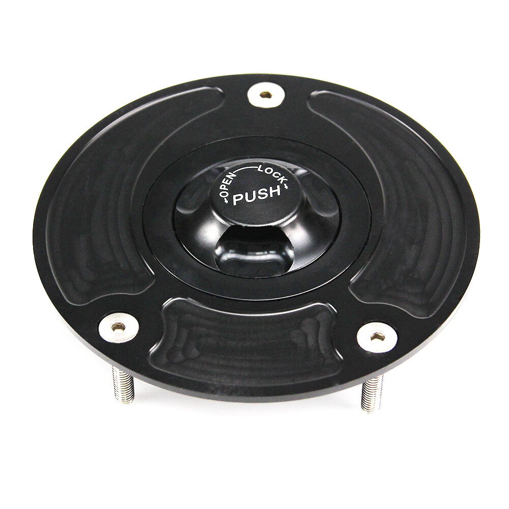 CNC Fuel Gas Tank Cap Cover Key For Kawasaki Ninja ZX6R ZX636