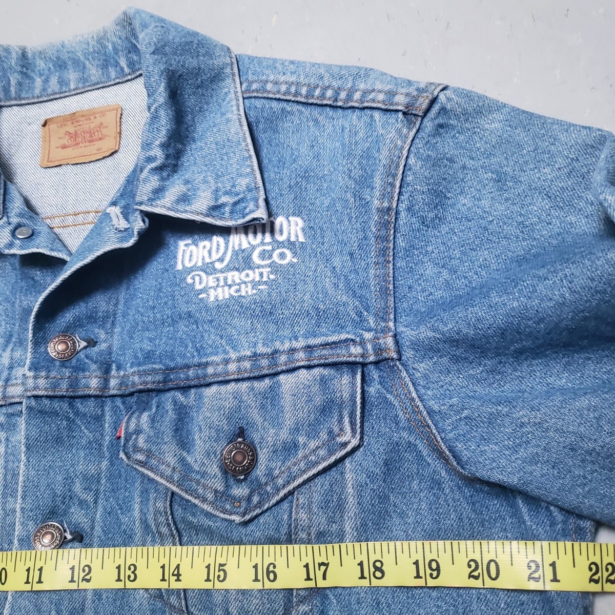 Levi’s 70506-0214 SIZE:42R USA製 80S90S RARE! VTG 80s-90s Levi's Denim Jean Jacket 70506 0214