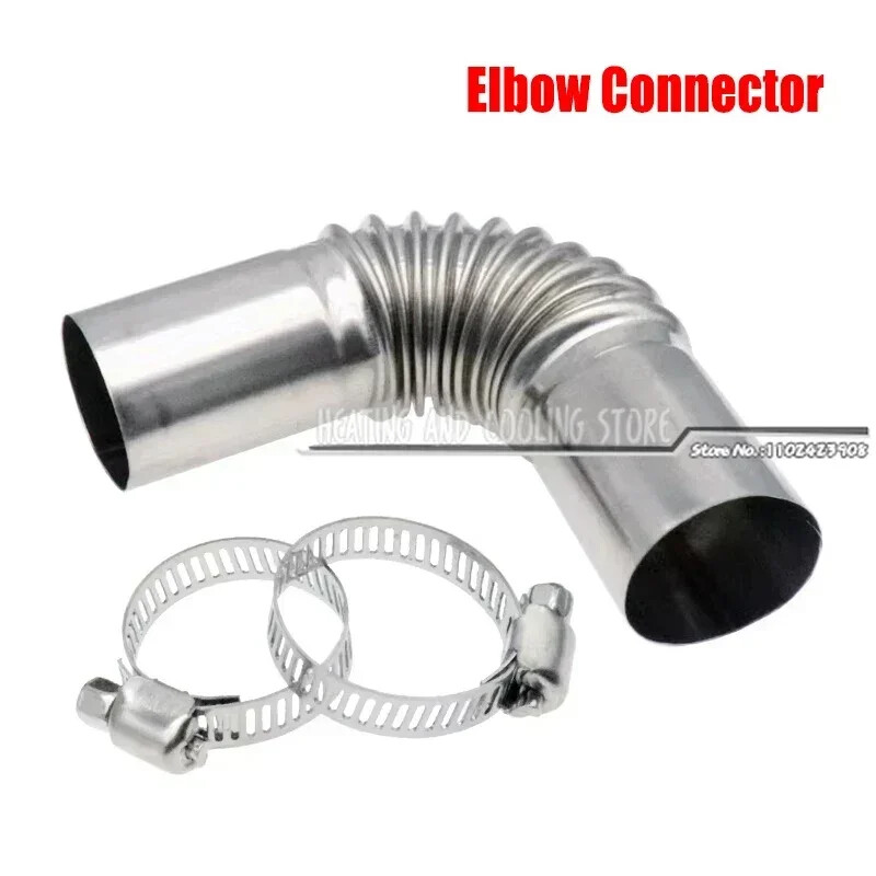25mm Exhaust Pipe Elbow Connector For Diesel Air Heater – Car, Truck, Van Installation
