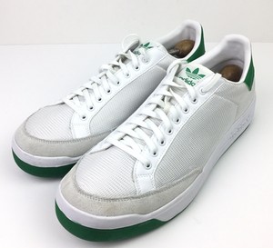 adidas green and white tennis shoes