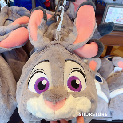 Disney authentic Zootopia Judy head hat soft cap shanghai disneyland exclusive