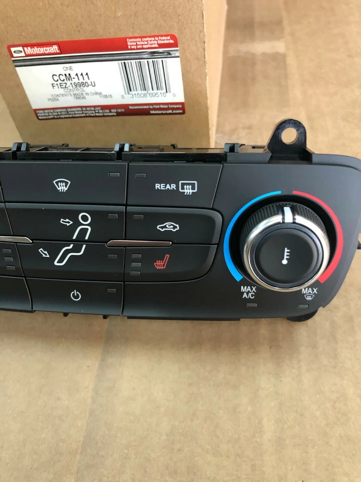 MOTORCRAFT CCM-111 HVAC DASH CONTROL MODULE UNIT FOR 15-17 FORD C-MAX 2.0L L4 - Image 3 of 4