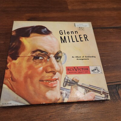 45 rpm record box set.    GLEN MILLER RARE FIND